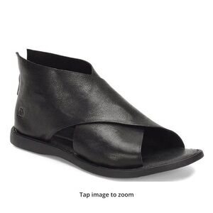 Born Iwa Criss Cross Banded Leather Sandals